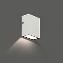 Faro outdoor wall luminaire CANON LED IP44, white matt 