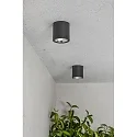 Faro Loftlampe GOZ LED IP65, mørkegrå 