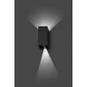 Udendørs wall luminaire BLIND up / down, 2-flammer LED IP65, mørkegrå 