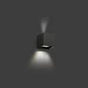 Faro Udendørs wall luminaire OLAN 2-flammer LED IP65, mørkegrå 