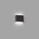 Faro Udendørs wall luminaire ADAY 2-flammer LED IP54, mørkegrå 