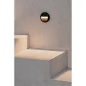 Faro outdoor wall luminaire GRANT LED IP65, dark grey 