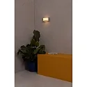 Faro Væglampe NEGUS E27 IP54, grå 