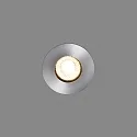 Faro Gulvindbygningslampe GRUND 92 (INCL HONEYCOMB) 350MA rund, stiv, passabel IP67, rustfrit stål, satin dæmpbar