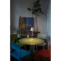 Faro table lamp TOC LED IP54, white matt 