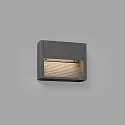 Faro Udendørs wall luminaire GRADA LED IP54, mørkegrå 