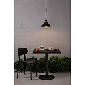 Faro Pendel NAUTICA E27 IP33, rustbrun 