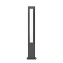 Pælelampe NANDA LED IP54, mørkegrå 