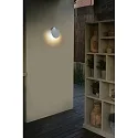 Udendørs wall luminaire LOTUS stiv, indirekte LED IP65, mørkegrå 