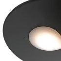 Faro outdoor wall luminaire LOTUS rigid, indirect LED IP65, dark grey 