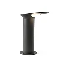 bollard light LOTUS 350 impact resistant, switchable LED IP65, dark grey 