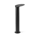 bollard light LOTUS 650 impact resistant, switchable IP65, dark grey 
