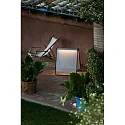 Udendørs stativlampe CADAQUÉS LED IP44, beige 