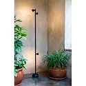 Faro Gulvlampe BROT 1800 LED IP65, sort 