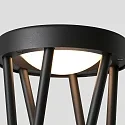 Faro Pælelampe TWIST LED IP65, mørkegrå 