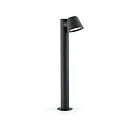 Pælelampe GINA GU10 IP44, mørkegrå 