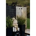Faro Udendørs wall luminaire FLOW GU10 IP65, sort mat 