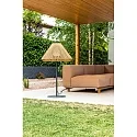 outdoor floor lamp SAIGON OUT E27 IP44, dark grey, ochre yellow 