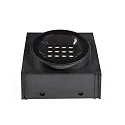 Faro Gulvindbygningslampe TRAS 25L / 13° / 700MA 12-flammer, stiv IP67, sort mat dæmpbar
