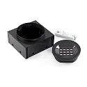 Faro Gulvindbygningslampe TRAS 25L / 13° / 700MA 12-flammer, stiv IP67, sort mat dæmpbar