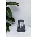 Faro Pælelampe SURAT E27 IP54, mørkegrå 