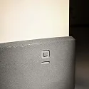 Faro Væglampe BLOCK 135 E27 IP65, beton grå 
