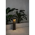 Faro Pælelampe KLAMP E27 IP44, mørkegrå 