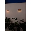 Faro outdoor wall luminaire ELE LED IP54, dark grey 