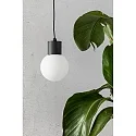 Faro Pendel MOON E27 IP44, mørkegrå 