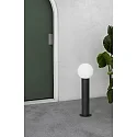 Faro Udendørs stativlampe MOON E27 IP44, mørkegrå 