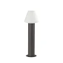 bollard lamp MISTU E27 IP44, dark grey 