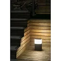 Faro Pælelampe DATNA 300 E27 IP44, mørkegrå 
