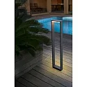 Faro Pælelampe ALP 800 LED IP54, mørkegrå 