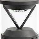 Faro Standerlampe SCREEN LED IP65, mørkegrå dæmpbar