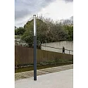 Faro Pælelampe SCREEN LED IP65, mørkegrå 