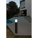 Faro Pælelampe TRAM E27 IP65, mørkegrå 