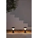Faro Pælelampe SHELBY LED IP65, mørkegrå 
