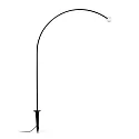 Jordspydslampe CUCA 1193 LED IP65, sort 