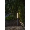 Faro Pælelampe LOGAR LED IP54, mørkegrå 