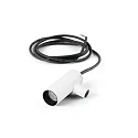 Faro Udendørs wall luminaire CLAP 3-flammer LED IP65, hvid 