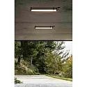 Faro outdoor wall luminaire SCUBA LED IP66, chrome 