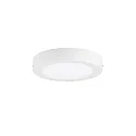 LED Downlight, round, 18W, 3000K, 1500lm, IP20, opal, DALI dimmable, white