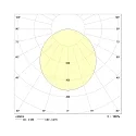 Downlight ADL2235A.1584 flad, rund, omskiftelig IP20, hvid 