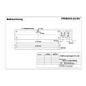 Frisch-Licht Gitterlampe ARLE134100H.4284DA DALI styrbar, UGR < 19 IP20, hvid dæmpbar