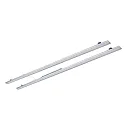 Konverteringssæt med magnetisk fastgørelse T5/T8 - LED 2-flammer, multipower IP20, sølv 