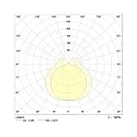 Frisch-Licht Fugttæt armatur AWL117050A.2883 kort, omskiftelig IP50, hvid 