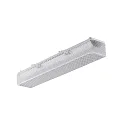 Fugttæt armatur AWL117050P.3284 kort, omskiftelig, prismatisk IP50, hvid 
