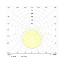 Frisch-Licht Fugttæt armatur AWL117150A.2883 kort, omskiftelig IP50, hvid 