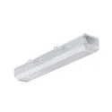 Fugttæt armatur AWL117150P.3283 kort, omskiftelig, prismatisk IP50, hvid 