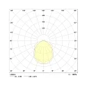 Frisch-Licht LED Damp-proof luminaire, prismatic, 35W, 3000K, 5000lm, IP50, white